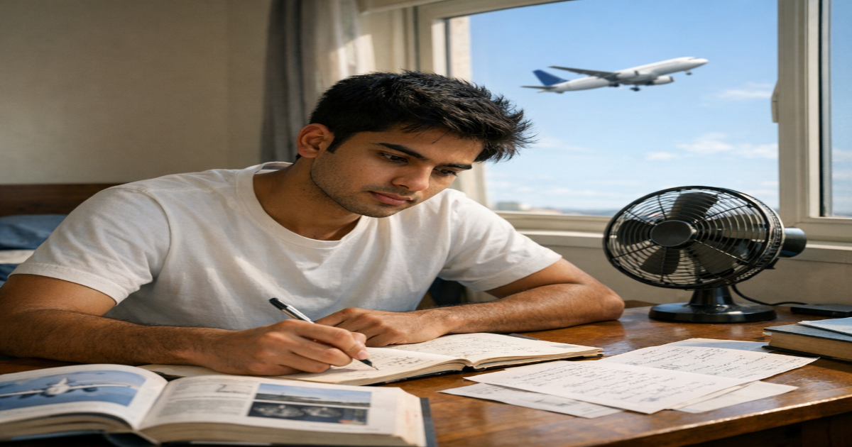 Elegibilidade para Piloto Estudante Não Científico na Índia