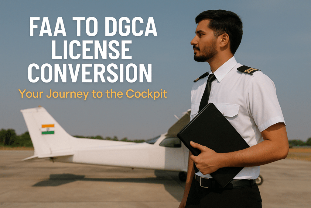 Conversão de licença FAA para DGCA