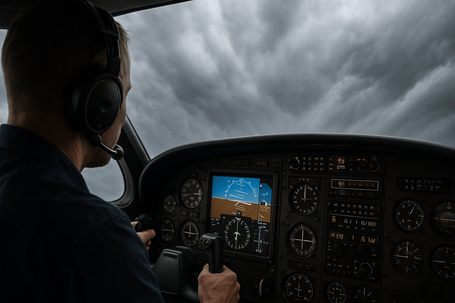 Spatial disorientation in flight
